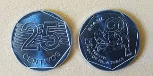 moedas raras 25 centavos da fao (REprodução)
