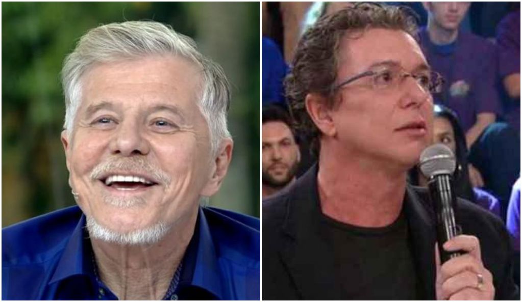 Boninho e Miguel Falabella se desentendem no 'Show Dos Famosos' (Reprodução)