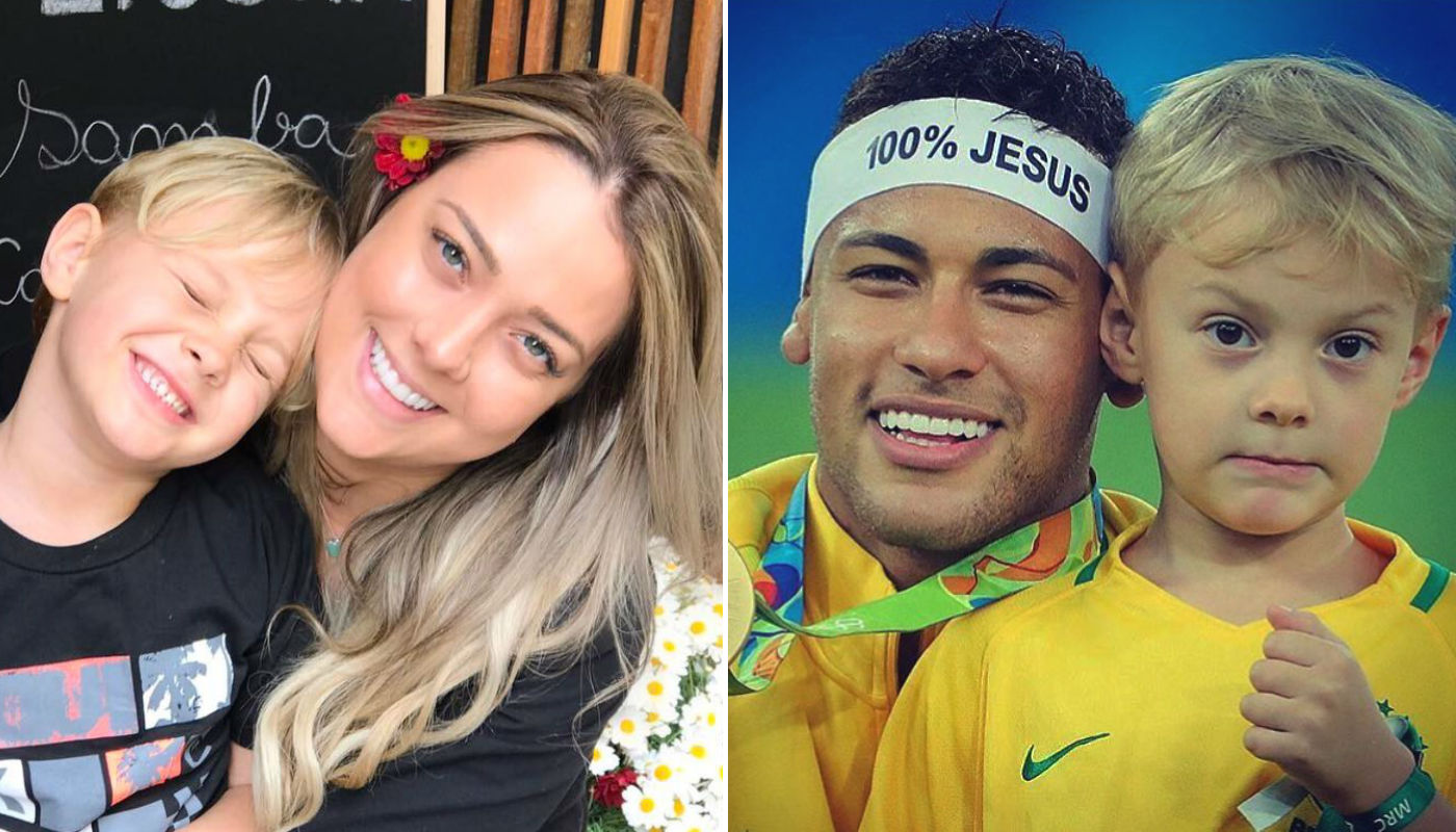 Neymar paga pensão gorda para Davi Lucca e Carol Dantas (Reprodução)