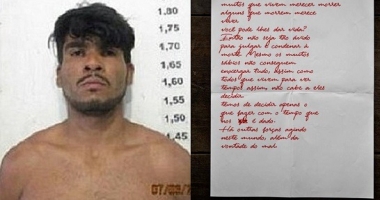 caso lazaro policia encontra carta que revela novos planos criminosos